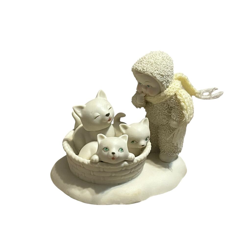 Department 56 Snowbabies 2015 Cat Tails Figurine